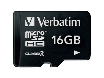 Память Verbatim Micro SecureDigital Card 16GB